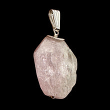 Load image into Gallery viewer, Kunzite Faceted 26x19x10mm Sterling Silver Pendant | 1 1/ 2&quot; Long | Pink |
