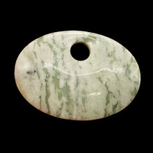 Load image into Gallery viewer, Harmony Stone Oval Centerpiece Bead - Snowy Lands| 63x45x8mm | 1 Bead |
