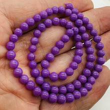 Load image into Gallery viewer, Phosphosiderite AAA Round Bead Parcel | 1 1/2" Long | Purple | 8 Beads |
