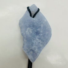 Load image into Gallery viewer, Druzy Blue Chalcedony Designer Pendant Bead |178cts | 69x35x11mm | 1 Bead |
