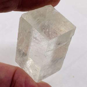 Optical Calcite / Iceland Spar 23g Rectangular Prism | 32x22x15mm | Clear |