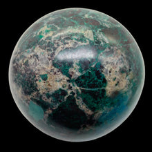 Load image into Gallery viewer, Chrysocolla 500g Sphere | 2 3/4&quot; | Green Blue White | 1 Collector&#39;s Item |
