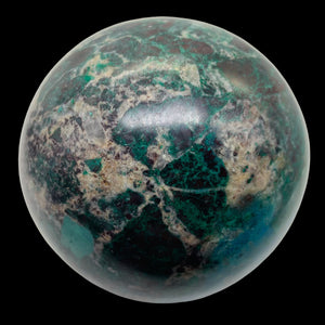 Chrysocolla 500g Sphere | 2 3/4" | Green Blue White | 1 Collector's Item |