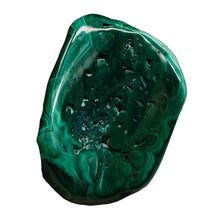 Load image into Gallery viewer, Malachite 58g Polished Gemstone FreeForm WorryStone|55x37x9mm Green| 1 Specimen|
