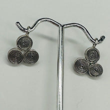Load image into Gallery viewer, Thai Hill Tribe Triskillian 999 Silver Pendant, 12 Grams 8605

