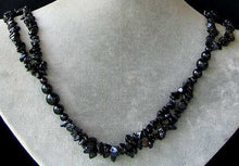 Load image into Gallery viewer, Designer Natural Onyx Necklace 30" 14K Gold Filled Clasp Handmade USA
