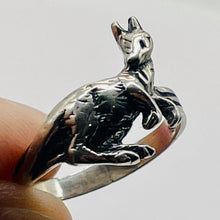 Load image into Gallery viewer, Sterling Silver Kangaroo Ring | Size 5 | Silver | 1 Ring |
