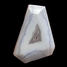 Load image into Gallery viewer, Chalcedony Druzy 52ct Designer Cut Pendant Bead| 34x24x10mm|Blue|1 Pendant Bead|
