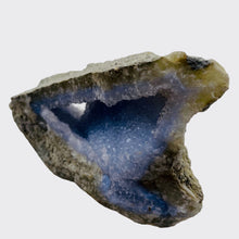 Load image into Gallery viewer, Chalcedony 231g Natural | 4x2 1/2x1x1/2&quot; | Blue White Gray | 1 Specimen
