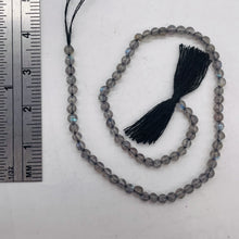 Load image into Gallery viewer, Fiery Labradorite2.5- 2.75mm Round Bead 7 inch Strand 9634HS
