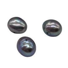 Load image into Gallery viewer, 3 Huge Icy Harvest Moon Freshwater Pearls 002262
