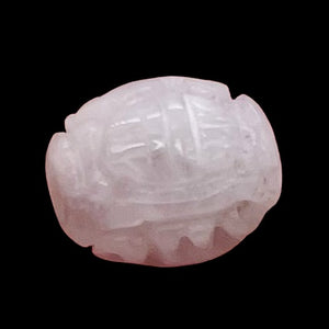 Jade AAA Carved Barrel Bead | 11x9mm | Lavender | 1 Bead |