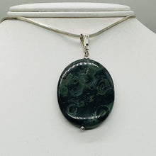 Load image into Gallery viewer, Exotic Kambaba Jasper Oval Sterling Silver Pendant | 2 1/4&quot; Long | 1 Bead |
