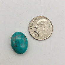 Load image into Gallery viewer, Natural Blue-Green Turquoise Oval Bead Strand
