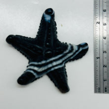 Load image into Gallery viewer, Stunning! Carved Sardonyx Starfish Pendant Bead | 60x57x11mm |
