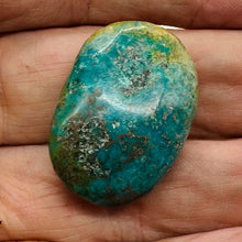 Load image into Gallery viewer, Turquoise Natural Focal 11g Nugget Bead | 21x22x12mm | Blue | 1 Bead |
