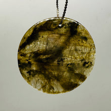 Load image into Gallery viewer, Northern Lights! Aurora Natural Labradorite Pendant Bead |45mm | 1 Bead |
