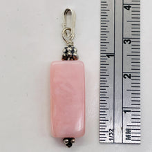 Load image into Gallery viewer, Universal Love! Rectangle Rose Quartz Sterling Silver Pendant | 1 1/2&quot; Long |

