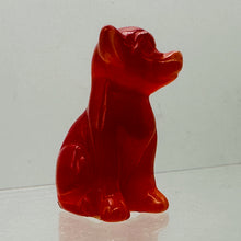 Load image into Gallery viewer, Cocker Spaniel Carved | 1 Figurine | | 40x28x19mm | Chatoyant Orange
