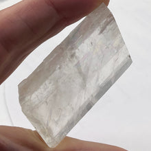 Load image into Gallery viewer, Optical Calcite Iceland Spar 65G Rectangular Display Prism | 32x30x18mm | Clear|
