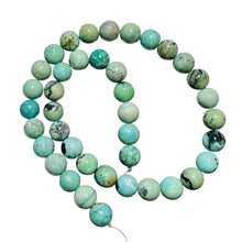 Load image into Gallery viewer, Robin Egg Blue 10-11mm USA Turquoise Bead Strand 107416B

