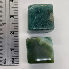 Load image into Gallery viewer, 2 Ocean Jasper 14x14x14mm Cubes 1408
