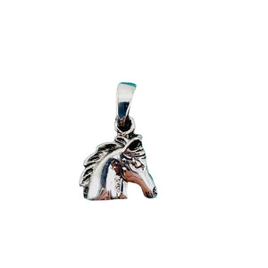 Pony Horse Sterling Silver Charm | 1/2" Long | Silver | 1 Pendant |