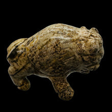 Load image into Gallery viewer, Temple Dog or Foo Dog Carved Stone Figurine | 1 Figurine | | 45x30x18mm | Brown
