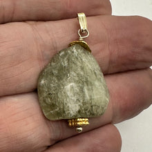 Load image into Gallery viewer, Kunzite14K Gold Filled 22x22x8mm Pendant | 1 1/2&quot; Long | Green | 1 Pendant |
