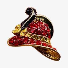 Load image into Gallery viewer, Society Designer Hat Brooch | 18x14x4mm | Sparkling | 1 Brooch |
