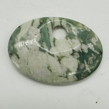 Load image into Gallery viewer, Harmony Stone Oval Centerpiece Bead - Snowy Forests | 63x45x8mm | 1 Bead |
