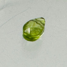 Load image into Gallery viewer, Peridot Faceted Briolette Bead | 1.4 cts | 7x5x4mm | Green | 1 bead |
