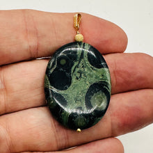 Load image into Gallery viewer, Exotic Kambaba Jasper Oval 14K Gold Filled Pendant | 2&quot; Long | 1 Pendant |
