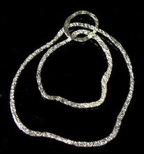Load image into Gallery viewer, Designer Hammered Silver Loop Component Piece 10292
