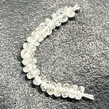 Load image into Gallery viewer, Dazzle! 2.2cts White Sapphire Faceted Beads | 20 Beads | 2.5x1.5-2x1mm | 3294
