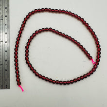 Load image into Gallery viewer, Champagne Garnet AAA Round Bead Strand | 4mm | Red | 100 Beads |
