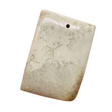 Load image into Gallery viewer, Crazy Lace Agate Designer Rectangular Pendant Bead | 40x30x5mm | Lavender Gray |
