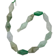 Load image into Gallery viewer, Beautiful Lantern Cut 14x7mm Jade Bead 8 inch Strand ( 14 Beads) 001343HS

