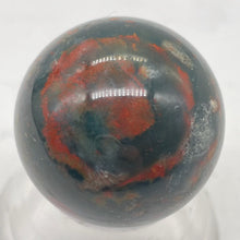 Load image into Gallery viewer, Bloodstone Sphere 20g (3oz) Display Specimen | 25mm (1&quot;) | Green Red | 1 Sphere|
