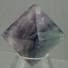 Load image into Gallery viewer, Fluorite Double Pyramid | 1 Display Figurine | | 39x39x39mm | Purple
