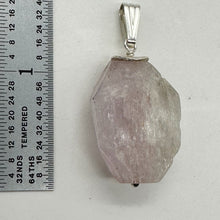 Load image into Gallery viewer, Kunzite Faceted 26x19x10mm Sterling Silver Pendant | 1 1/ 2&quot; Long | Pink |
