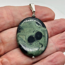 Load image into Gallery viewer, Exotic Kambaba Jasper Oval Sterling Silver Pendant | 2 1/4&quot; Long | 1 Bead |
