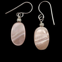 Load image into Gallery viewer, Beautiful Pink Mother of Pearl and Sterling Silver Earrings | 1 1/2&quot; Long |
