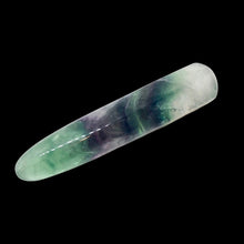 Load image into Gallery viewer, Fluorite Multi Hued Massage Crystal - Amazing | .3 7/8 x 7/8 inches |
