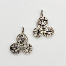 Load image into Gallery viewer, Thai Hill Tribe Triskillian 999 Silver Pendant, 12 Grams 8605
