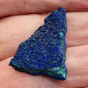 Azurite Malachite 7 Gram Natural Display Specimen | 33x22x6mm | Green |