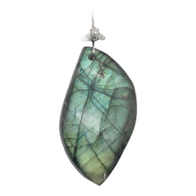 Load image into Gallery viewer, Labradorite 14K Gold Filled Drop Pendant | 2 1/4&quot; Long | 510958G4 | Premiumbead
