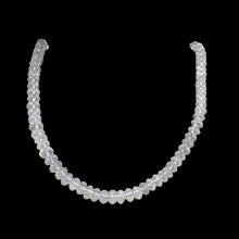 Load image into Gallery viewer, Quartz Clear Faceted Rock Crystal Rondelle Strand | 8x5mm | Clear | 90 Beads |
