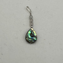 Load image into Gallery viewer, Tahitian Mother of Pearl, Rose Quartz Sterling Silver Pendant | 1 1/2&quot; Long |
