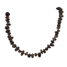 Load image into Gallery viewer, Moonstone 14K Gold Filled Knotted Nugget Necklace | 21 Inch | Purple |
